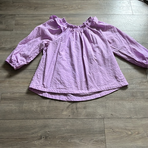 Trendy Light Purple Top, size large - Picture 3 of 9